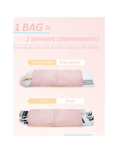 Cubos de Compresión BAGSMART Set de 6 para Viajes