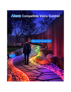 Luces de Cuerda LED Echosari RGB 10m con Control App y Música 2