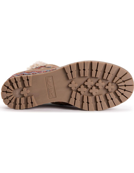 Botas de Cuña Halden MUK LUKS para Mujeres - Marrón 11