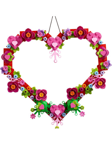 Adorno Corazón LEGO 40638 - Manualidades para Niños 9+