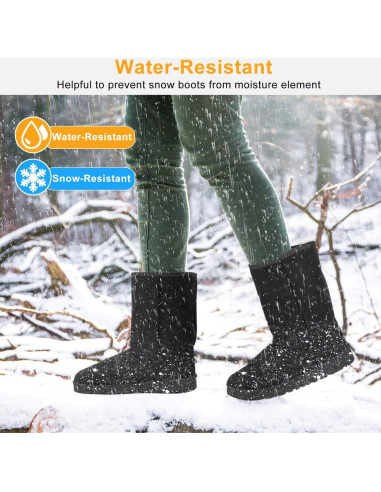 Botas de Nieve TeqHome para Mujeres Impermeables 26,8 cm