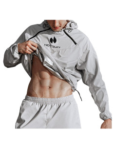 Chaleco de Sauna HOTSUIT 904pro para Hombres XXL Gris