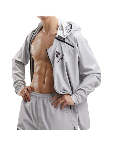Chaleco de Sauna HOTSUIT 904pro para Hombres XXL Gris