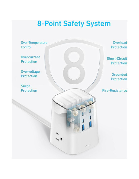 Estación de Carga Anker 100W 9-en-1 USB-C y USB-A