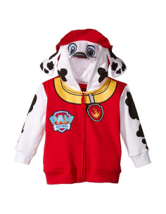 Disfraz Paw Patrol Marshall para niños con capucha roja