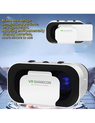 Gafas VR Sylpmoplar Ajustables para Teléfonos 4.7 a 6.5"