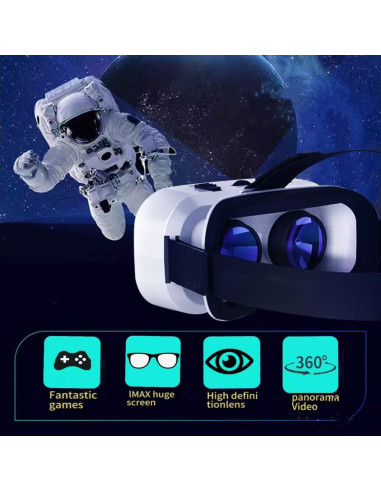 Gafas VR Sylpmoplar Ajustables para Teléfonos 4.7 a 6.5"