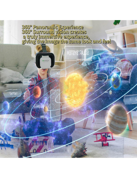 Gafas VR Sylpmoplar Ajustables para Teléfonos 4.7 a 6.5"