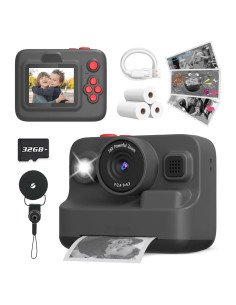 Cámara Instantánea Yehtta para Niños 2.4" 1080P con Impresión