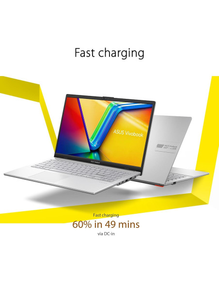 Laptop ASUS Vivobook Go 15.6" Ryzen 5 8GB 512GB Plata