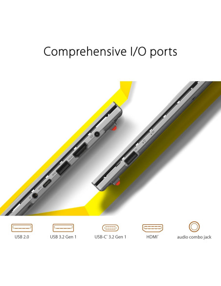 Laptop ASUS Vivobook Go 15.6" Ryzen 5 8GB 512GB Plata