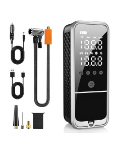 Compresor de Aire Portátil KZKB CQBBK-A01 160 PSI Bomba Rápida