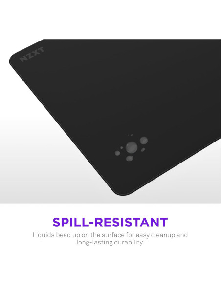 Alfombrilla de Ratón NZXT Zone XXL 90x40cm Negra - Resistente Alfombrilla de Ratón NZXT Zone XXL 90x40cm Negra - Resistente