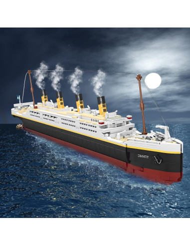 Juego de Bloques de Construcción Titanic NDZUI 2022 Piezas