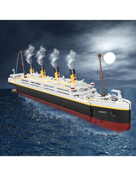 Juego de Bloques de Construcción Titanic NDZUI 2022 Piezas