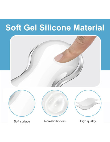 Juego de Reposamuñecas Ergonómico Ciyoja - Gel Silicona Antideslizante