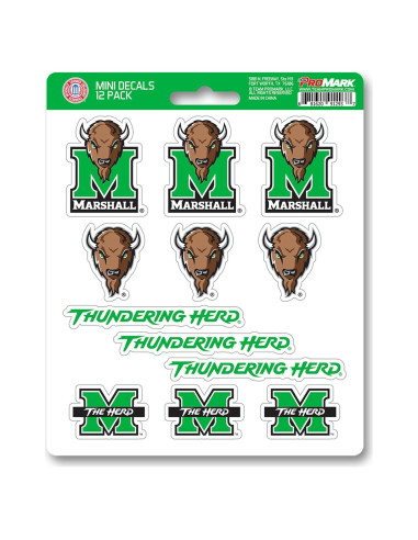 Calcomanías Mini 12 Pack NCAA FanMats - Unisex Adolescente