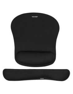 Juego de Reposamuñecas Ergonómico TECKNET G107 Negro