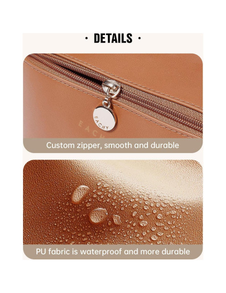 Bolsa de Maquillaje EACHY Mediana Impermeable con Asa