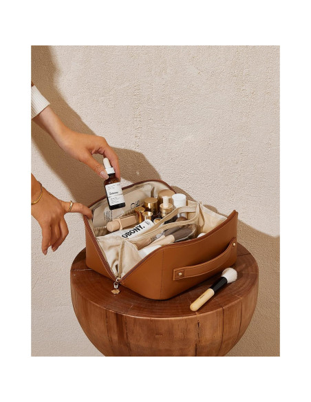 Bolsa de Maquillaje EACHY Mediana Impermeable con Asa