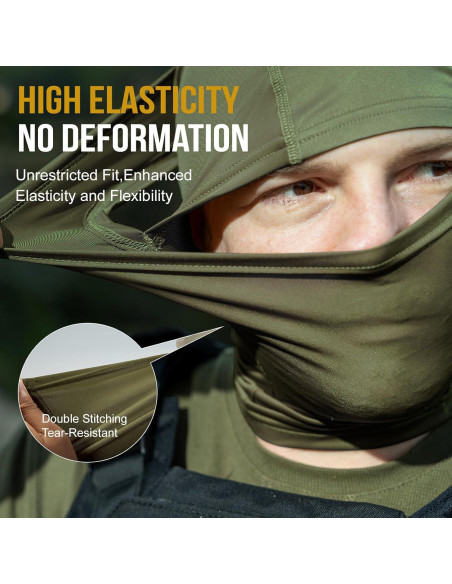 Balaclava OneTigris Unisex Táctica para Ciclismo y Senderismo