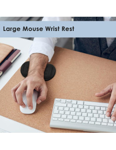 Reposa Muñeca Grande VANKEY Ergonómico Espuma Viscoelástica 2