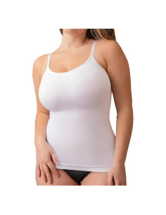 Camiseta Shapewear Shapermint Control Abdomen Mujer XL Blanca