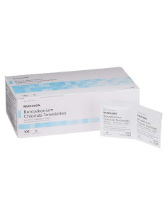 Toallitas Antiséticas McKesson 100 Unidades 12.7x17.8 cm