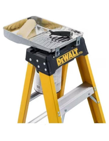 Escalera DeWalt 3,05m Fibra de Vidrio 170kg Antideslizante