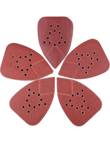 LotFancy Almohadillas de Lijado 50PCS 60-220 Grano para Lijadora