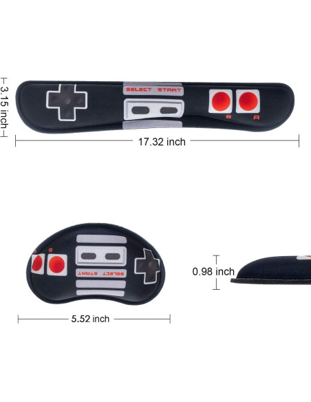 Almohadilla de Muñeca KBSING WRT-05 Espuma Viscoelástica