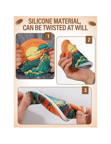 Discos Voladores de Silicona Syhood 8 Pcs 15 cm Coloridos