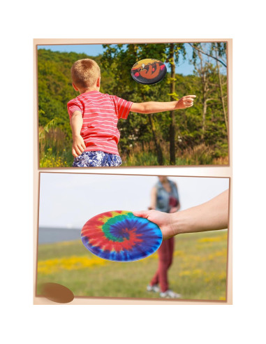 Discos Voladores de Silicona Syhood 8 Pcs 15 cm Coloridos