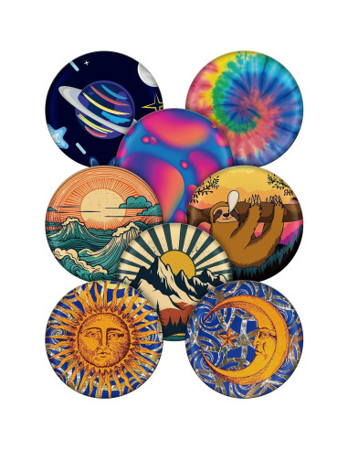 Discos Voladores de Silicona Syhood 8 Pcs 15 cm Coloridos