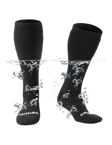 Calcetines Impermeables Gash Hao Unisex Talla XL Negro