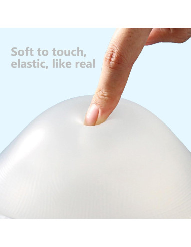 Par de Almohadillas de Silicona para Senos Protesis 0,18 kg