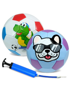 Balón de Fútbol Xcello Sports Tamaño 2 con Bomba - 2 Piezas