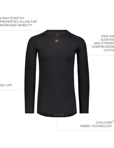 Camiseta de Compresión Russell Athletic Manga Larga Hombre