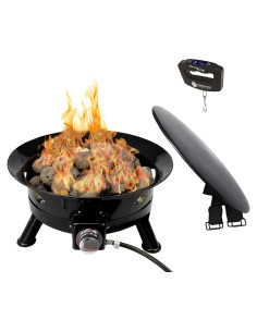 Hoguera de Propano Flame King 24" Portátil 58K BTU