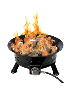 Hoguera de Propano Flame King 24" Portátil 58K BTU 2