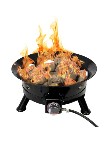 Hoguera de Propano Flame King 24" Portátil 58K BTU