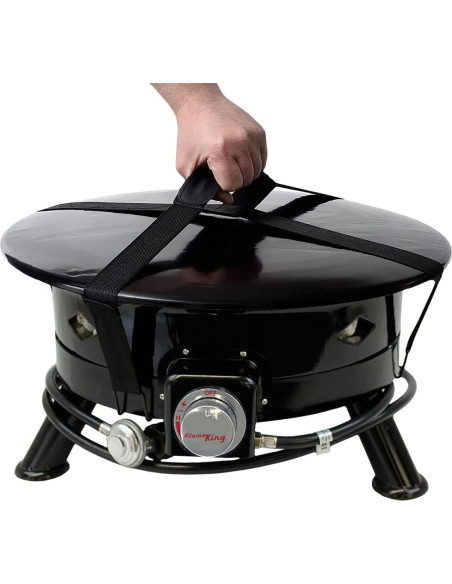 Hoguera de Propano Flame King 24" Portátil 58K BTU