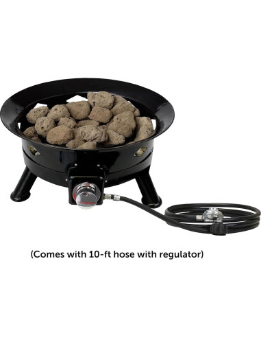 Hoguera de Propano Flame King 24" Portátil 58K BTU