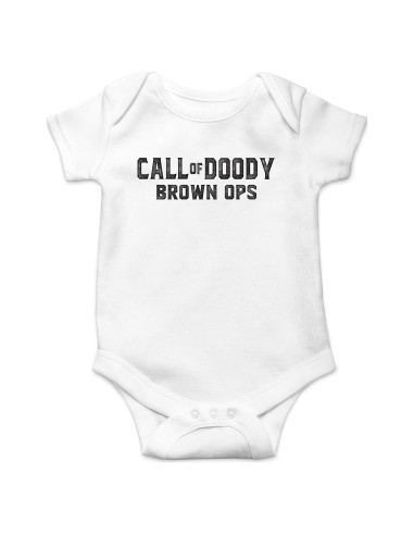 Body Divertido para Bebé Funnwear 6 Meses Blanco