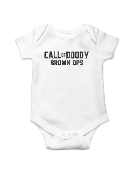 Body Divertido para Bebé Funnwear 6 Meses Blanco