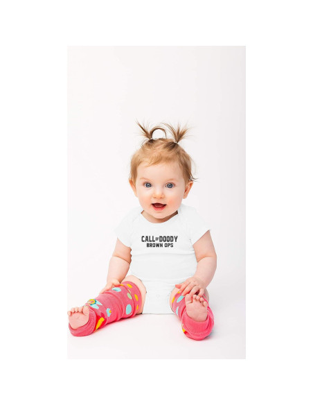 Body Divertido para Bebé Funnwear 6 Meses Blanco
