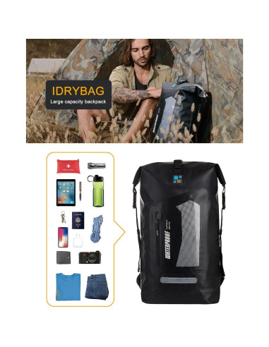 Mochila Impermeable IDRYBAG 20L/30L/40L para Aventura