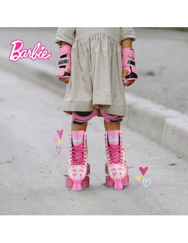 Patines de Ruedas Barbie ARO101059A Ajustables 3-6