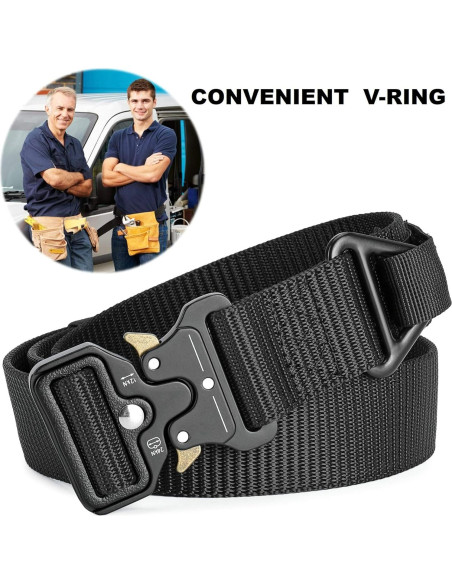 Cinturón Táctico DEYACE 3.8 cm Unisex Nylon Resistente