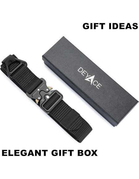 Cinturón Táctico DEYACE 3.8 cm Unisex Nylon Resistente